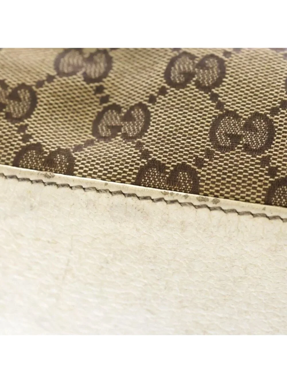 Gucci GG Canvas Mini Tote Gold Beige